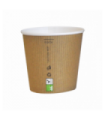 GOBELET CARTON PLA NATURE CUP  - 1000