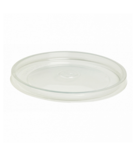 COUVERCLE PP TRANSPARENT UTILE POUR SOUPE 8OZ/12OZ - 500