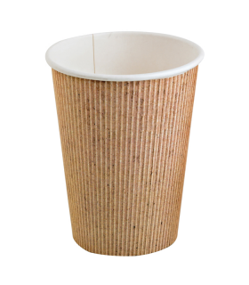 Gobelet carton PLA "Nature cup"  H112mm 340ml - 240Pcs