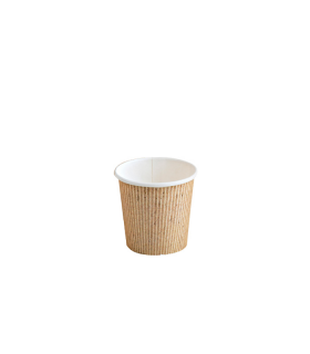 Gobelet carton PLA "Nature cup"  H60mm 120ml - 500Pcs