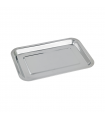 Plateau de service NoxTray en acier inoxydable  320x220mm H20mm - 25Pcs