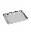 Plateau de service NoxTray en acier inoxydable  310x240mm H25mm - 10Pcs