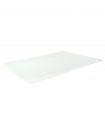 Plateau rectangulaire blanc en pulpe "BioNchic"  390x290mm - 200Pcs