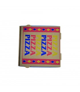 Boite pizza en carton kraft  H6 300mm - 50Pcs