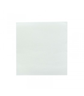 Serviette micropoint blanche 2 plis 200x200mm - 2700Pcs