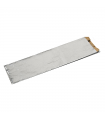 Sac aluminium avec intérieur kraft brun  90x220mm H40mm - 1000Pcs