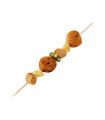 Brochette bois ronde   H300mm - 1000Pcs