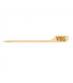 Pique bambou Teppo Gushi inscription Veg (végétarien)   H90mm - 1000Pcs