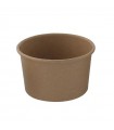 Pot carton kraft brun chaud et froid  H35mm 60ml - 1000Pcs