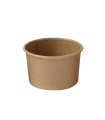 Pot carton kraft brun chaud et froid  H45mm 90ml - 500Pcs