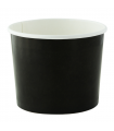 Pot carton noir chaud et froid   H70mm 320ml - 500Pcs