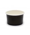 Pot carton noir chaud et froid  H35mm 60ml - 1000Pcs