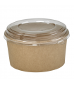 Saladier rond en carton kraft "Buckaty"   H100mm 1200ml - 360Pcs