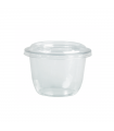 Pot à dessert en plastique PET transparent  H114mm 500ml - 1000Pcs