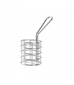 Mini panier friteuse métal rond   H51mm - 6Pcs