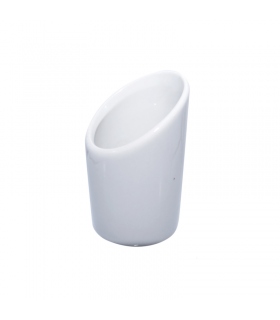 Mini pot en porcelaine blanc   H80mm - 24Pcs