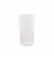 Verre à bière Cupoly en plastique PP (pinte)  H155mm 696ml - 6Pcs