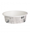 Pot "Deli" rond en carton décor journal   H54mm 360ml - 500Pcs