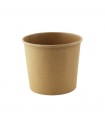 Pot "Deli" rond en carton kraft  H115mm 790ml - 500Pcs