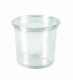 Pot Deli rond PLA transparent   H112mm 700ml - 500Pcs