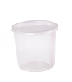 Pot Deli rond PP transparent   H105mm 750ml - 500Pcs