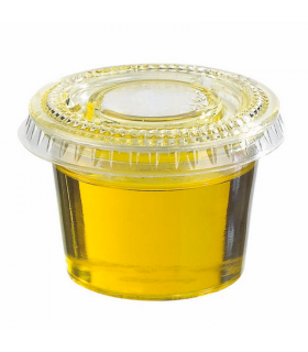 Pot rond PLA transparent    120ml - 2500Pcs