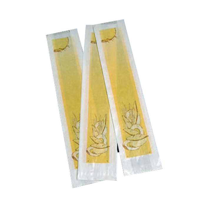 Sac à pain papier décoré  100x50mm H380mm-1000Pcs
