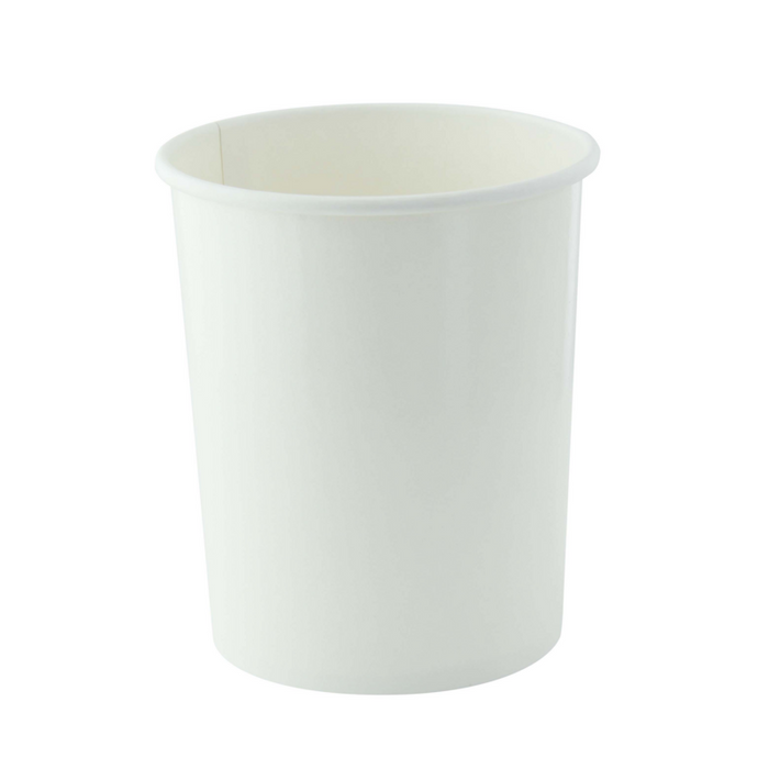 Vaso de cartón blanco para caliente/frío (vendido sin tapa) 570ml A114mm - 50Uds