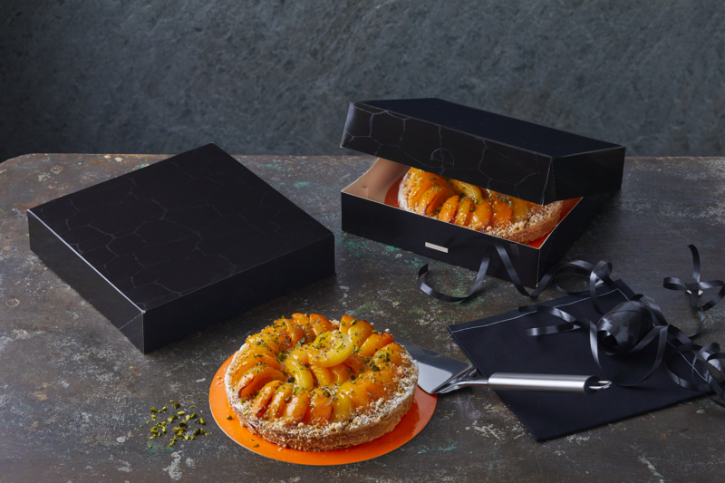 Serviette cocktail coton noir  200x195mm-200Pcs