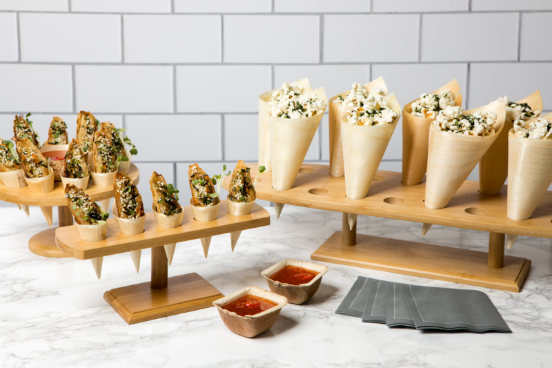 Serviette cocktail coton gris  200x195,2mm-200Pcs