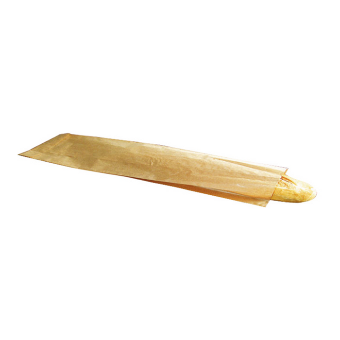 Sac à pain papier kraft brun  100x40mm H640mm-1000Pcs