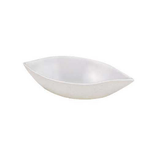 Mini cuenco de pulpa forma ola 53x110mm A25mm - 12Uds