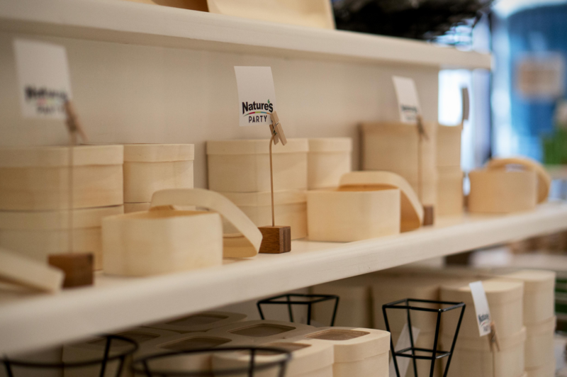 Couteau bois "Baroc Timber"  H205mm-288Pcs