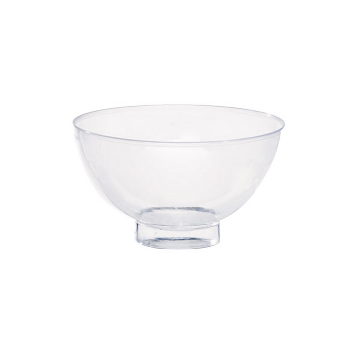 Mini bol transparente MILOU en PS 60ml A38mm - 12Uds