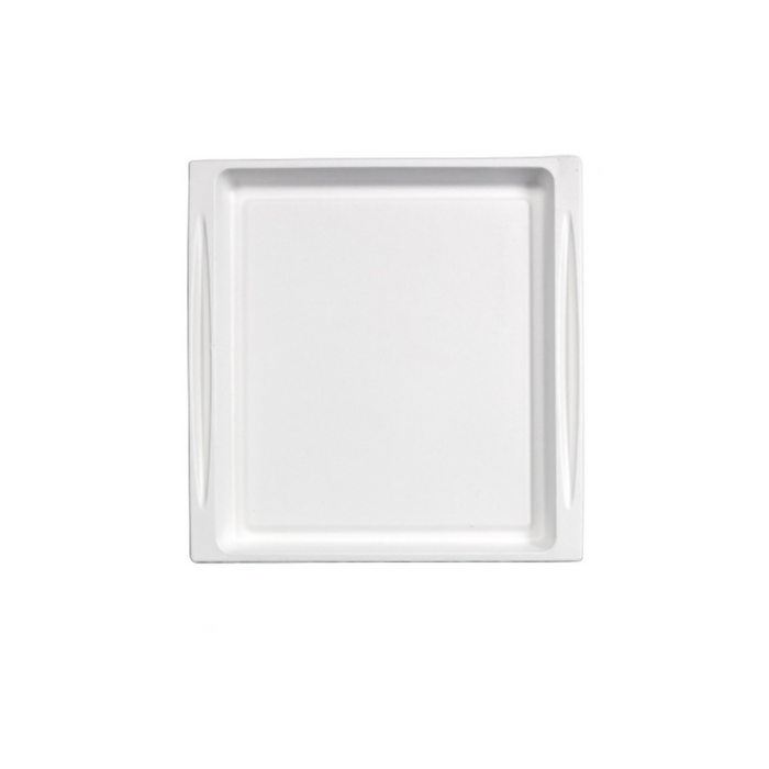 Couvercle plat transparent en plastique PET 275x265mm H33mm-200Pcs