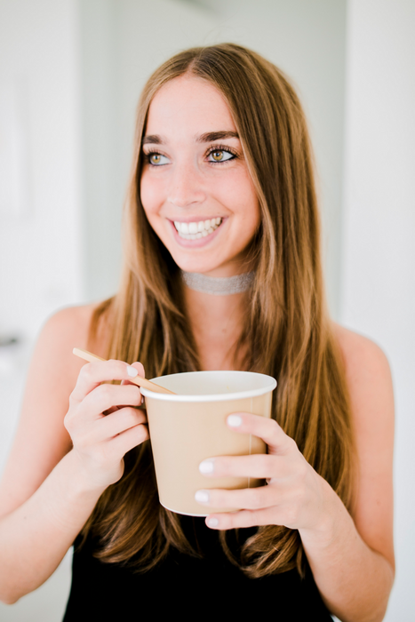 Pot "Deli" rond en carton kraft   H52mm 370ml - 500Pcs