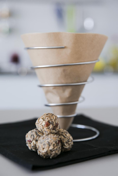 Cône métal noir empilable   H152mm - 6Pcs