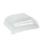Couvercle BioNchic dôme transparent en plastique PET 91x91mm H36mm-100Pcs