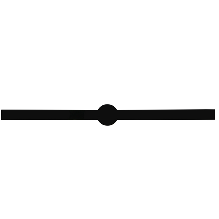 Cinta de papel autoadhesiva negra 400x20mm - 500Uds