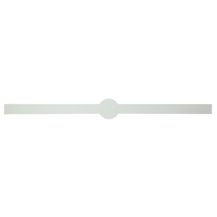 Cinta de papel autoadhesiva blanca 400x20mm - 500Uds