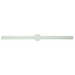 Cinta de papel autoadhesiva blanca 400x20mm - 500Uds