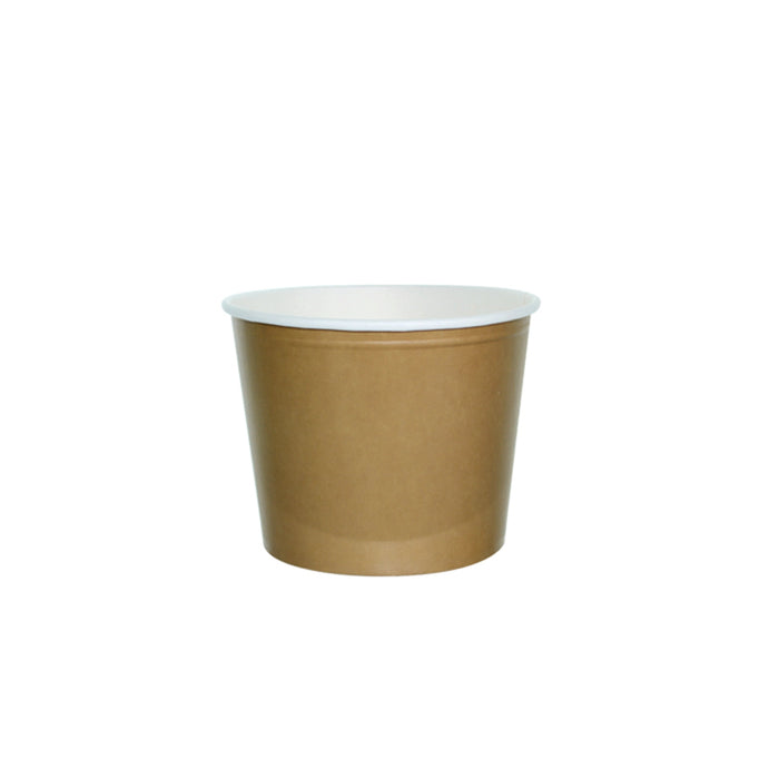 Bucket geant en carton impression kraft   H169mm 4 100ml - 114Pcs