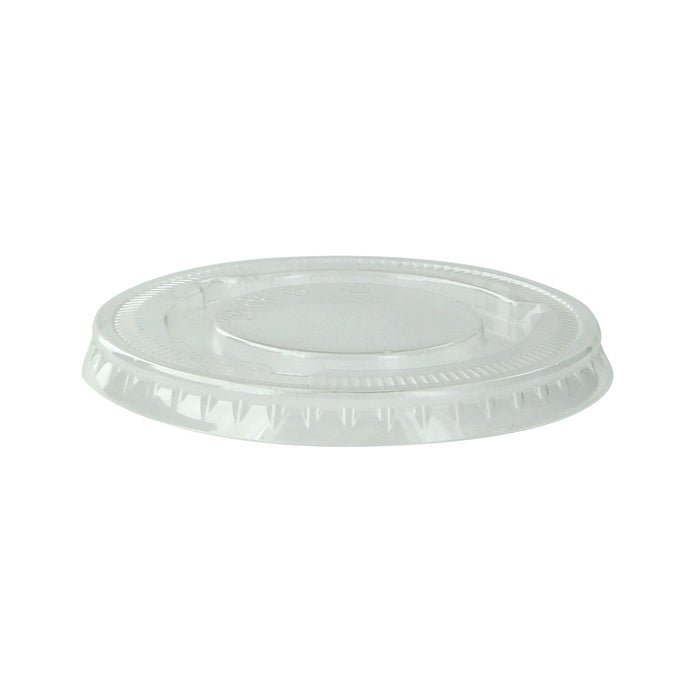 Couvercle transparent plat en plastique PET  H8mm-2500Pcs