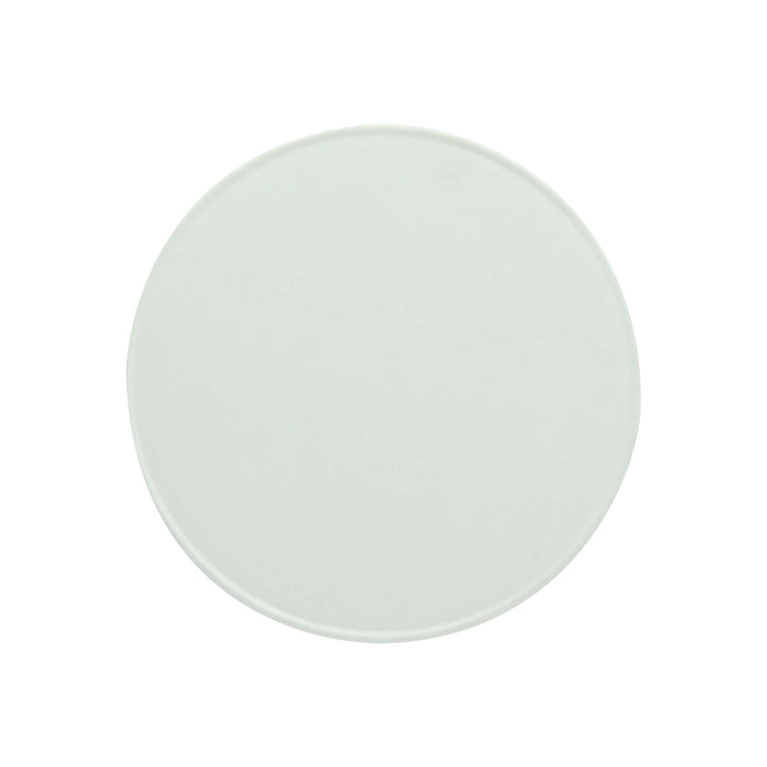 Couvercle plat blanc en carton sans matière plastique, Waterbased  H12mm-1000Pcs