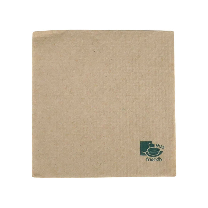 Servilletas de papel natural Eco-Friendly 2 capas 300x300mm - 100Uds