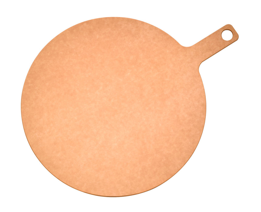 Phoenix  Planche ronde couleur naturel en fibre de bois 340x255mm H6mm-6Pcs