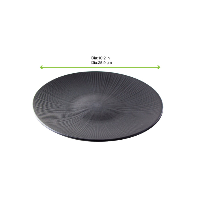 Black Phoenix assiette noire ré-employable  H30mm-12Pcs