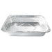 Barquette aluminium rectangulaire 227x177mm H30mm-1000Pcs