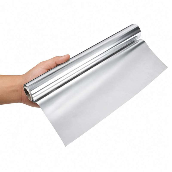 Film aluminium alimentaire en rouleau 10 microns 290mm x 200m - 3Pcs