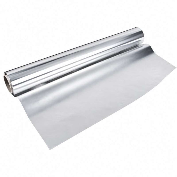 Film aluminium alimentaire en rouleau 10 microns 290mm x 200m - 3Pcs